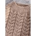 Pullover khaki Sweater Wardrobes Street Style o neck thick oversize fall knitwear