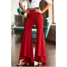 Women's High Waist Fashion Flare Pants  HE1603-02-02